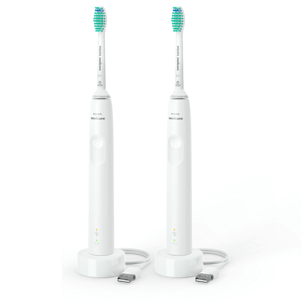 Set bàn chải điện Philips Sonicare 3100 series HX3675, nhiều màu