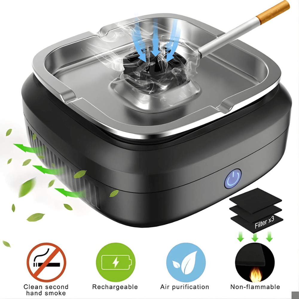 Gạt tàn khử mùi tích hợp lọc không khí Ashtray Purifier CY02