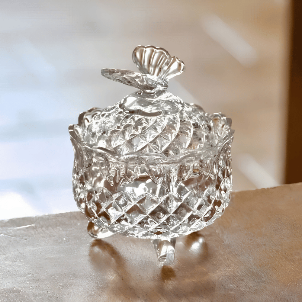 Thố Butterfly Crystal Bohemia nhiều kích cỡ