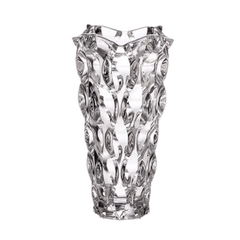 Bình hoa pha lê Bohemia Samba 30,5 cm nhiều màu