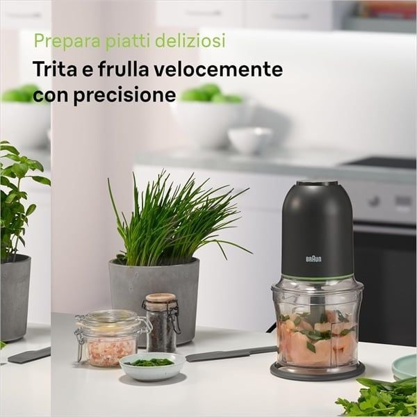 Máy xay thịt đa năng BRAUN CH3011BK