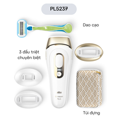 Máy triệt lông BRAUN Silk-expert Pro 5 3 đầu triệt