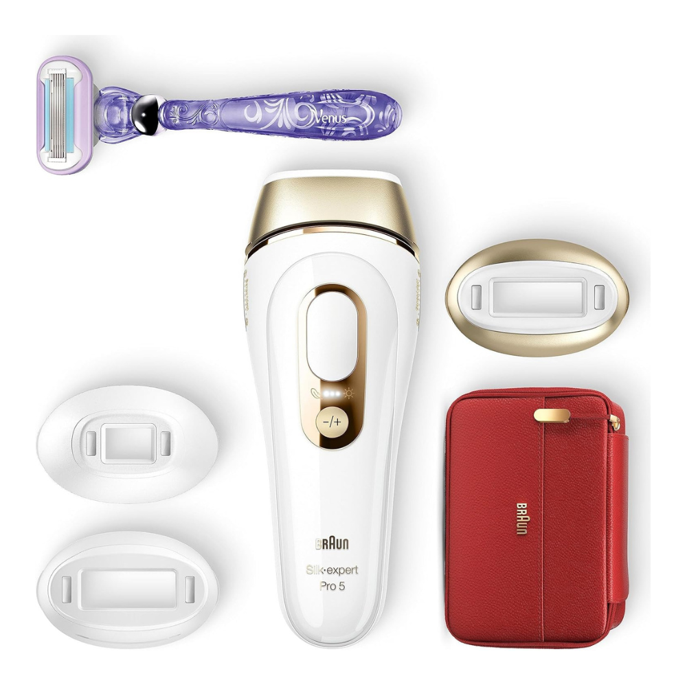 Máy triệt lông BRAUN Silk-expert Pro IPL 3 đầu triệt lông
