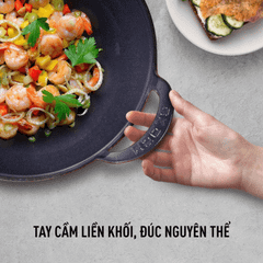 Nồi gang nắp kính 25cm GKÖCH EW-04B