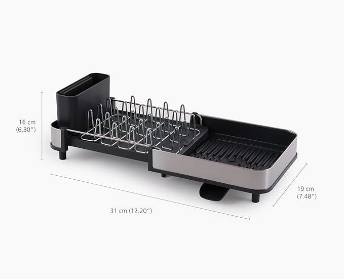 Giá đựng bát đĩa thông minh inox Joseph Joseph 6500035 màu xám