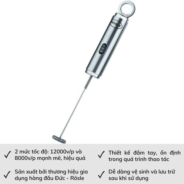 Máy tạo bọt Rösle 12961