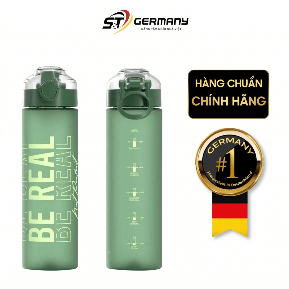 Bình nước Tritan cao cấp Renga Saga Loop 630ml - 912137 nhiều màu