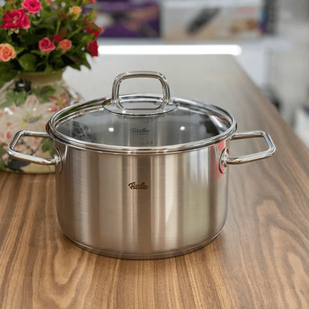 Bộ nồi Fissler Viseo 5 món vung kính kèm quánh