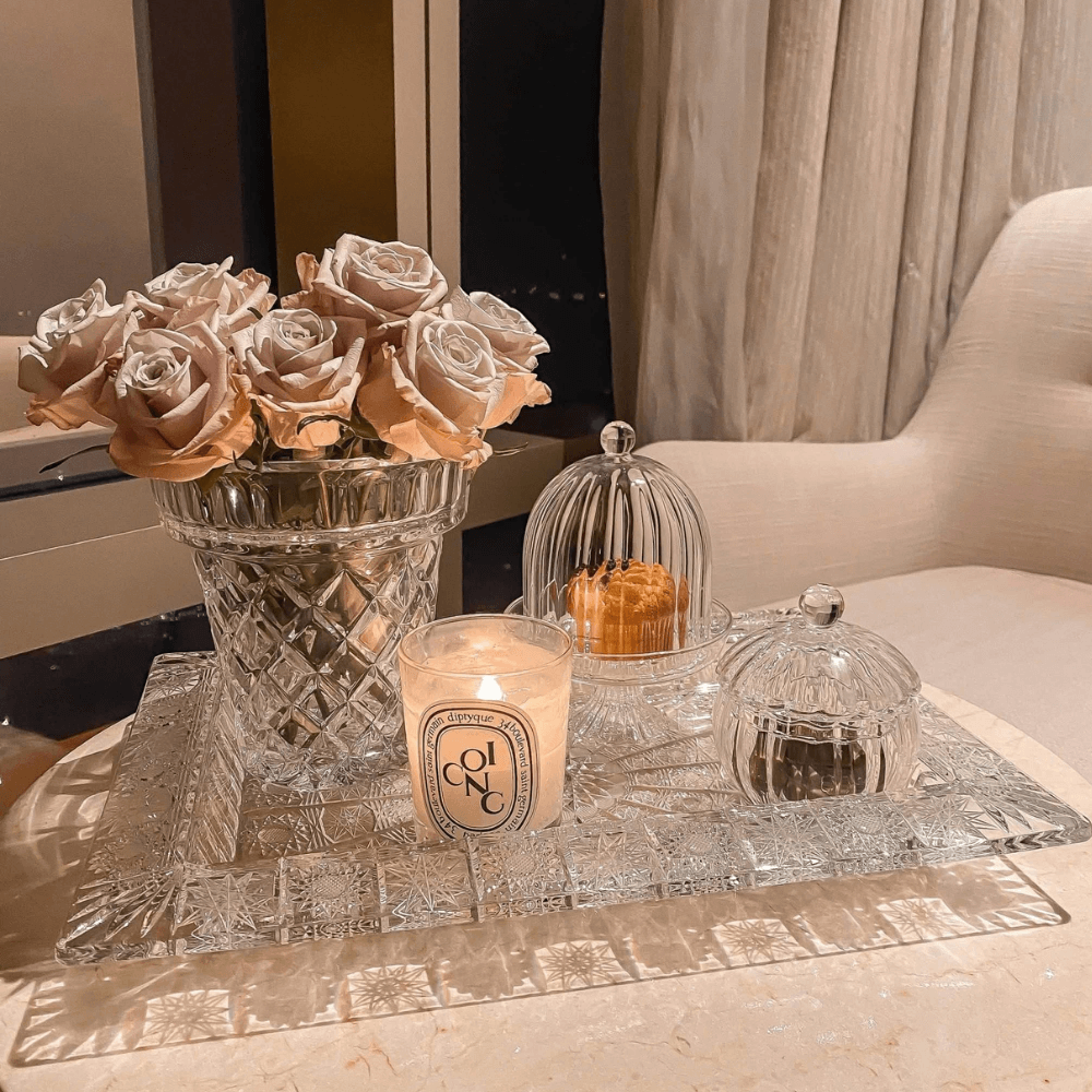 Đĩa chân đế có nắp Sahara 12.5cm IVV 8062.1