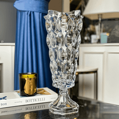 Bình hoa pha lê chân đế Bohemia Samba