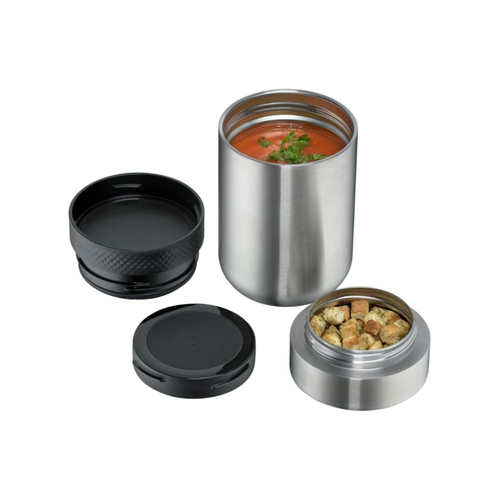 Hộp giữ nhiệt WMF 2 ngăn kèm set đũa thìa