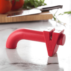 Mài dao Zwilling màu đỏ