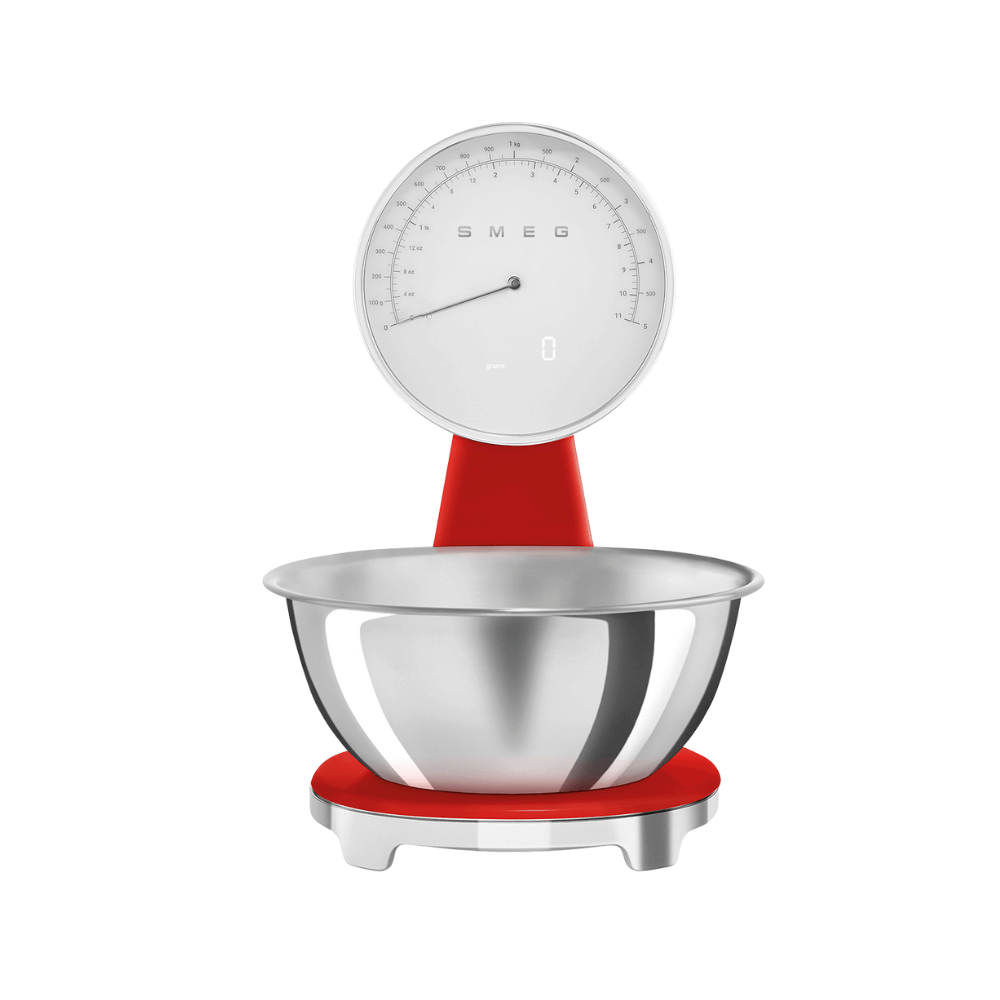 Cân nhà bếp đồng hồ số và điện tử SMEG KSF01