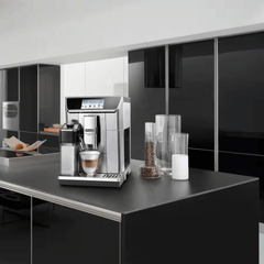 Máy pha cà phê tự động De'Longhi PrimaDonna Elite ECAM 656.75.MS màu bạc