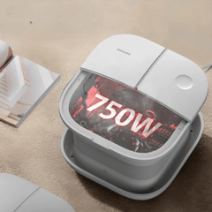 Bồn ngâm chân massage Philips PPM6502 màu trắng