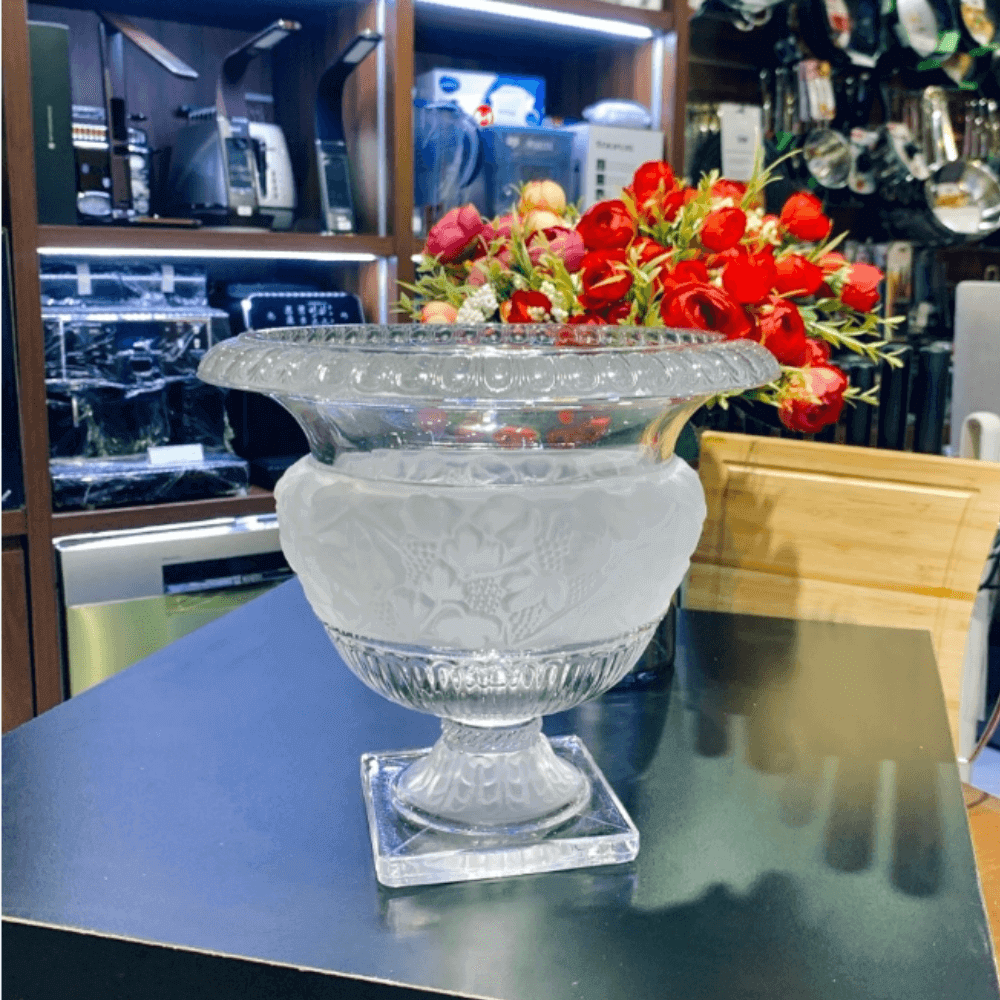 Tô pha lê Antique 25cm Crystal Bohemia