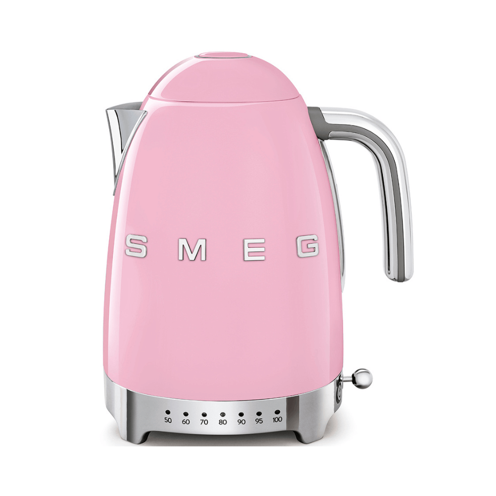 Ấm siêu tốc chỉnh nhiệt SMEG KLF04 nhiều màu