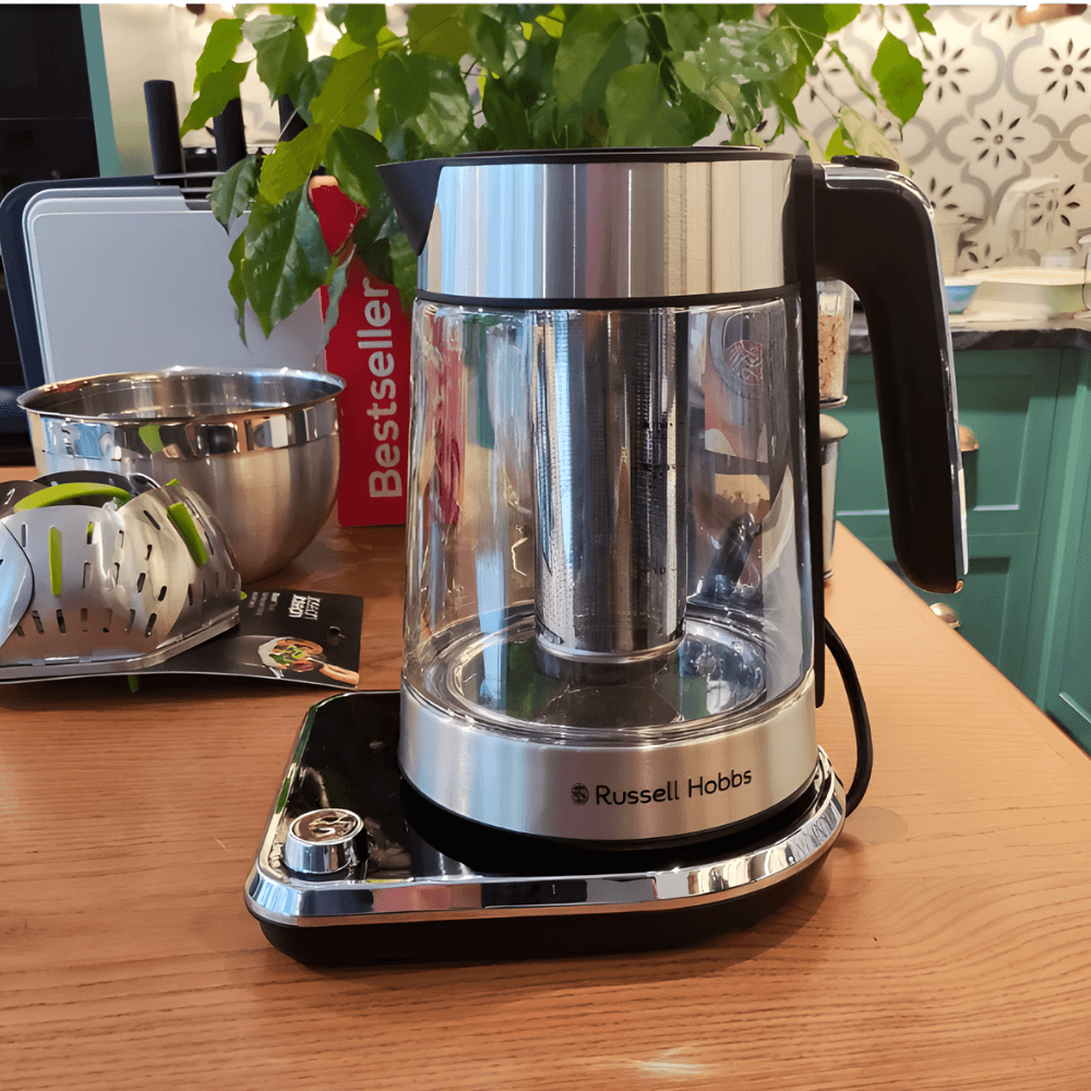 Ấm siêu tốc pha trà 2in1 Russell Hobbs 26200-70 1,7L màu đen
