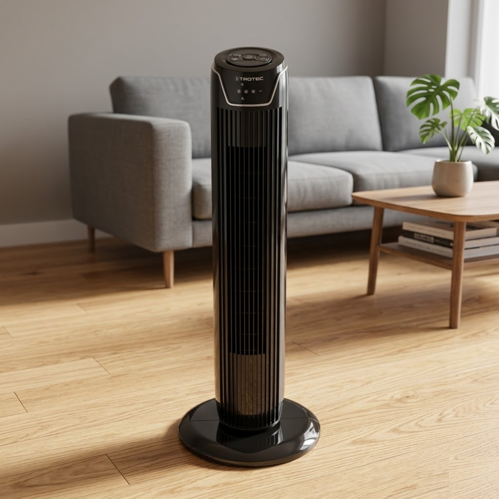 Quạt tháp Trotec TVE36T màu đen