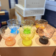 Set 6 cốc kem Vintage Assorted Colors 390ml IVV 7771.1