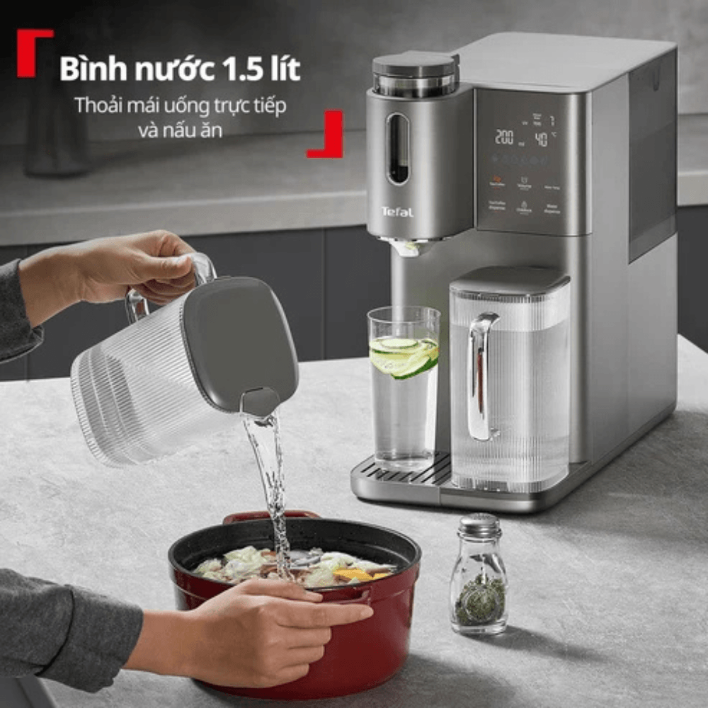 Máy lọc nước đa năng TEFAL Pure Water Plus (có pha trà và cà phê)