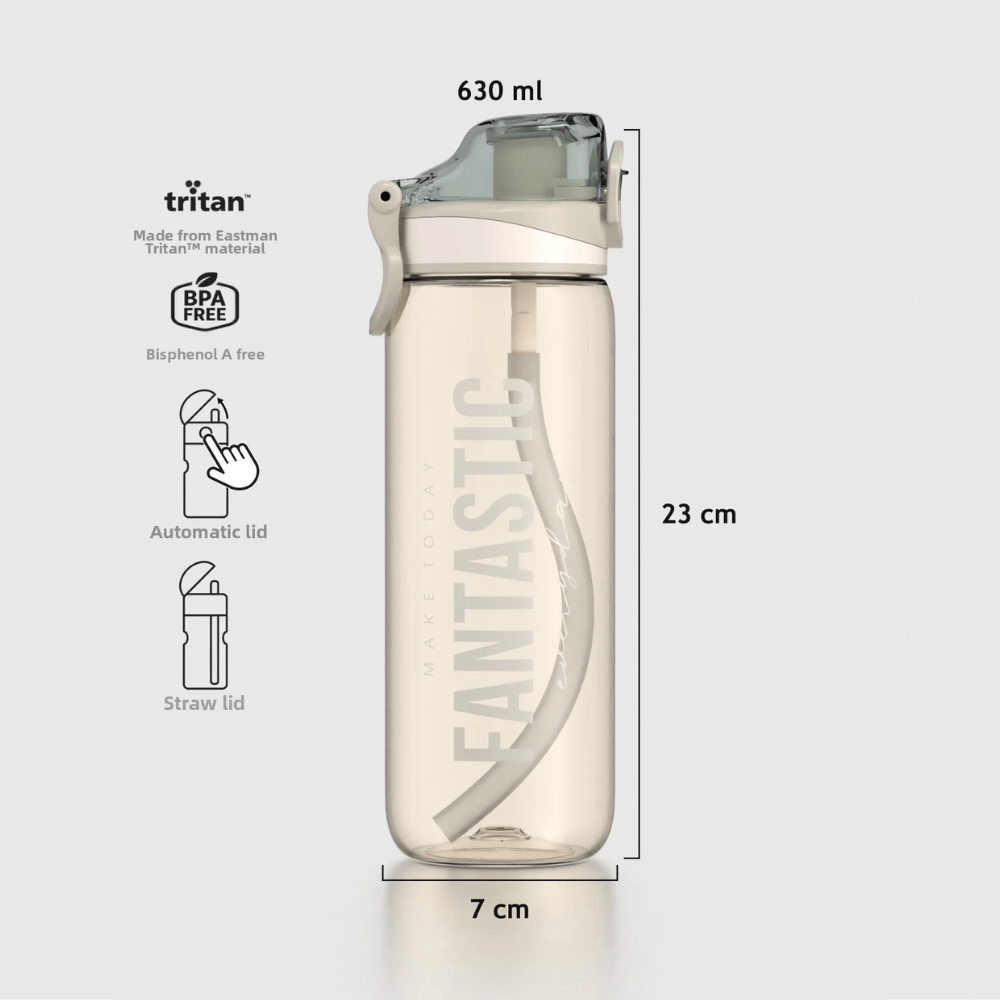 Bình nước Tritan cao cấp Renga Trego Sport 630ml - 912170 nhiều màu