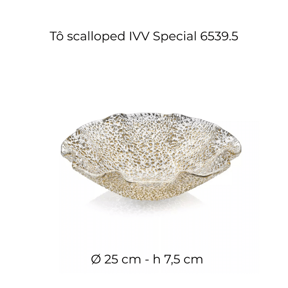 Tô scalloped IVV Special nhiều màu, nhiều kích cỡ