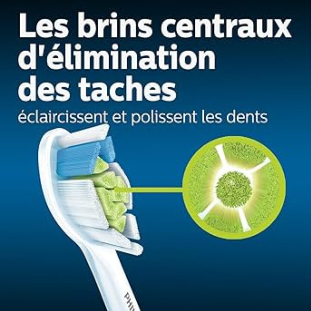 Set đầu bàn chải thay thế Philips Sonicare W2 làm trắng răng