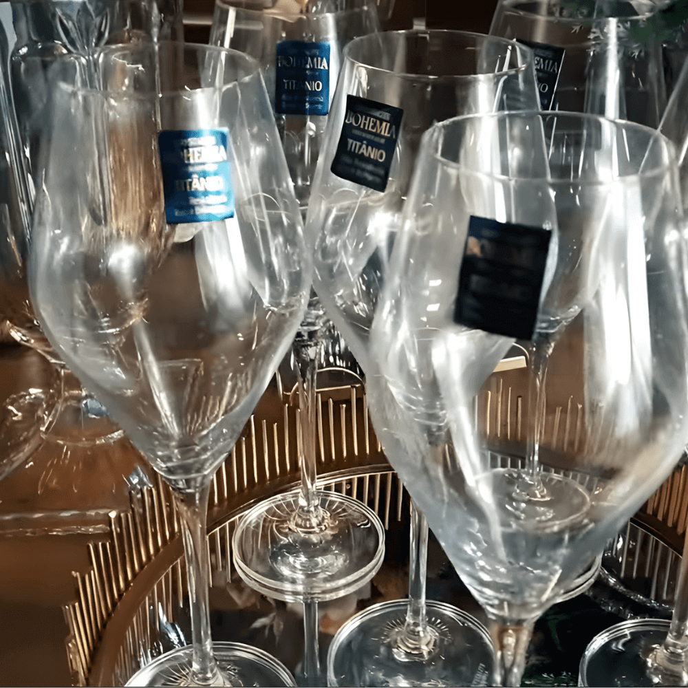 Set 6 ly vang trắng Loxia 470ml Crystal Bohemia