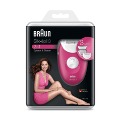 Máy nhổ lông Braun Silk epil3-3273 2in1 Made in Germany