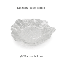 Đĩa tròn IVV Folies nhiều màu, nhiều kích cỡ