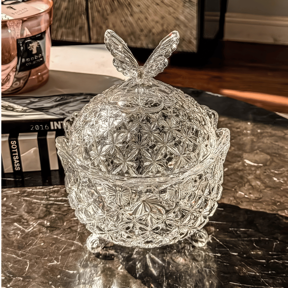 Thố Butterfly Crystal Bohemia nhiều kích cỡ