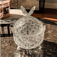 Thố Butterfly Crystal Bohemia nhiều kích cỡ