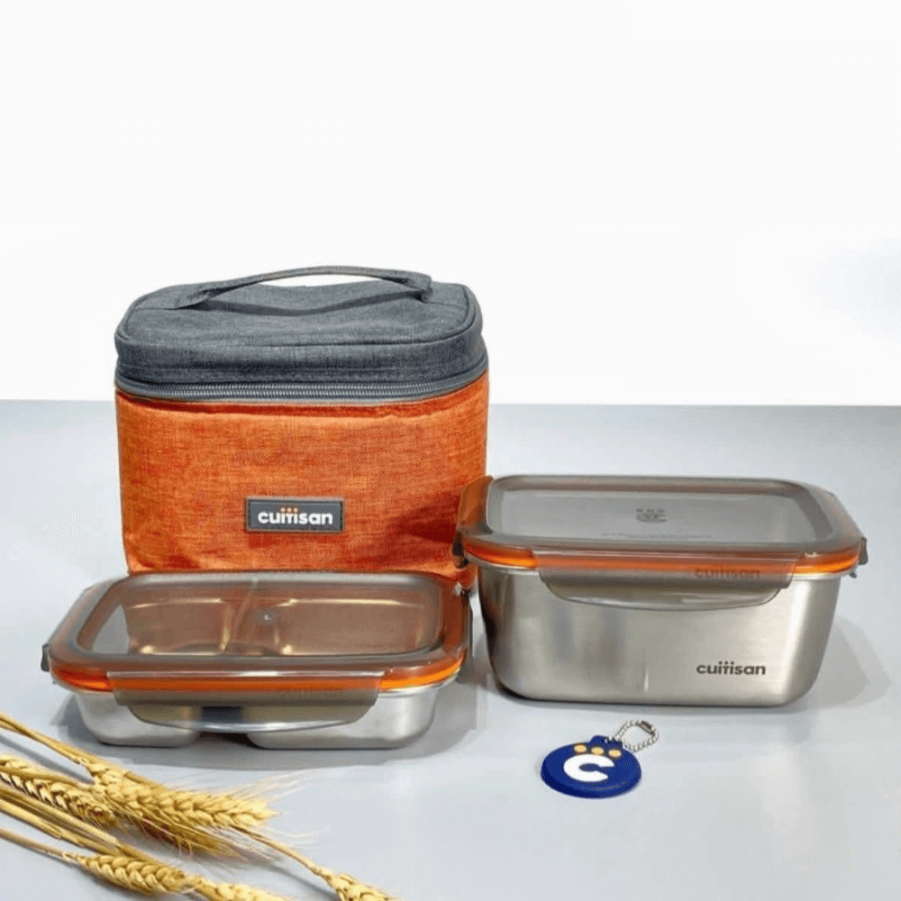 Set Đựng Cơm Cao Cấp Cuitisan Togo Flora