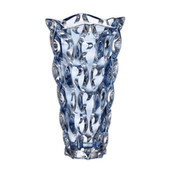 Bình hoa pha lê Bohemia Samba 30,5 cm nhiều màu