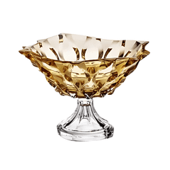 Chân bồng pha lê Bohemia Samba 30,5cm nhiều màu