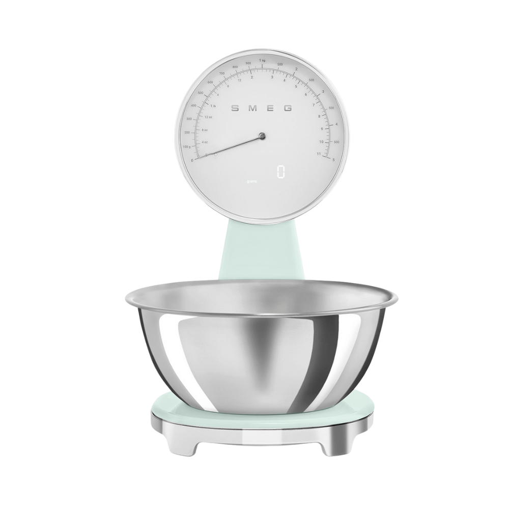 Cân nhà bếp đồng hồ số và điện tử SMEG KSF01
