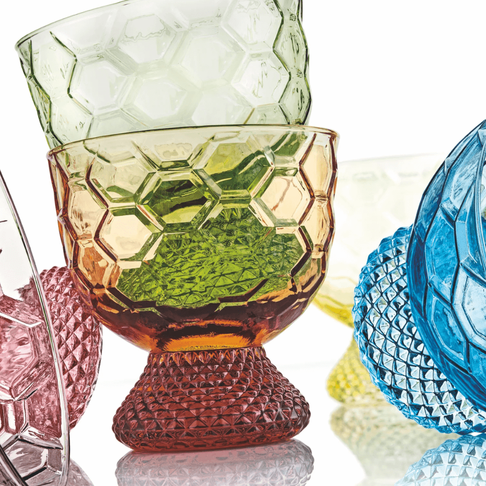 Set 6 cốc kem Vintage Assorted Colors 390ml IVV 7771.1