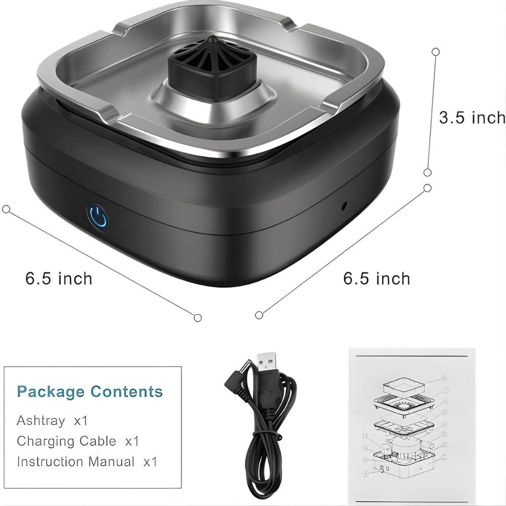 Gạt tàn khử mùi tích hợp lọc không khí Ashtray Purifier CY02