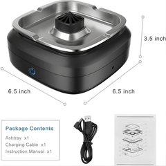 Gạt tàn khử mùi tích hợp lọc không khí Ashtray Purifier CY02