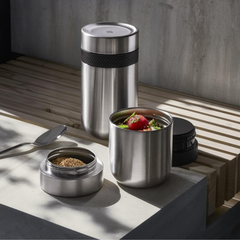 Hộp giữ nhiệt WMF 2 ngăn kèm set đũa thìa