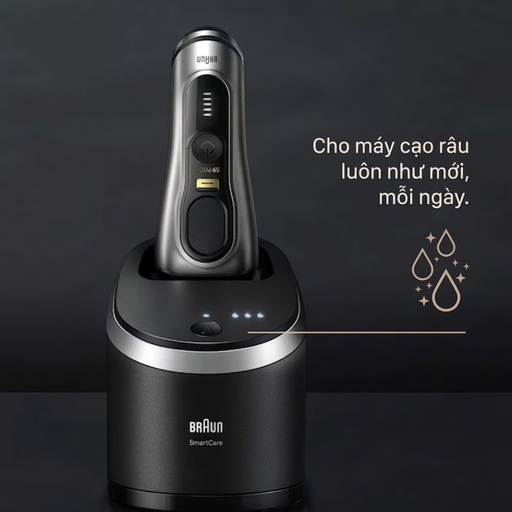 Máy cạo râu BRAUN Series 9 Pro+ 9597cc Made in Germany