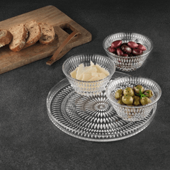 Bát pha lê Nachtmann Ethno 11cm/16,5cm/27cm