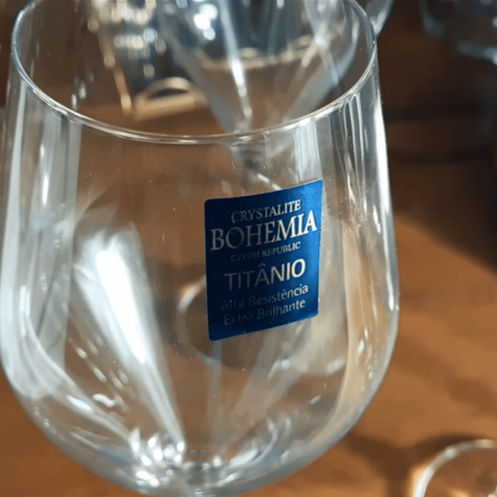 Set 6 ly vang trắng Loxia 470ml Crystal Bohemia