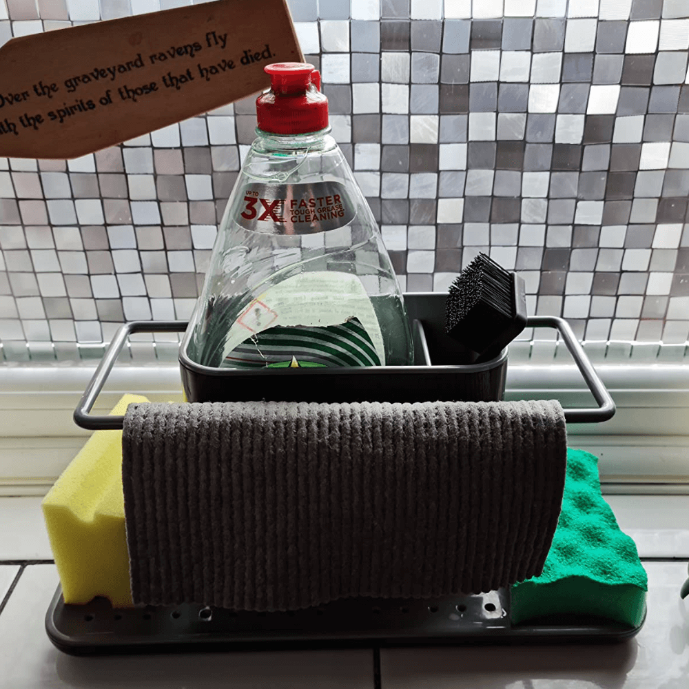 Khay đựng dụng cụ bồn rửa tự khô Joseph Joseph Caddy Large (Grey) 85070