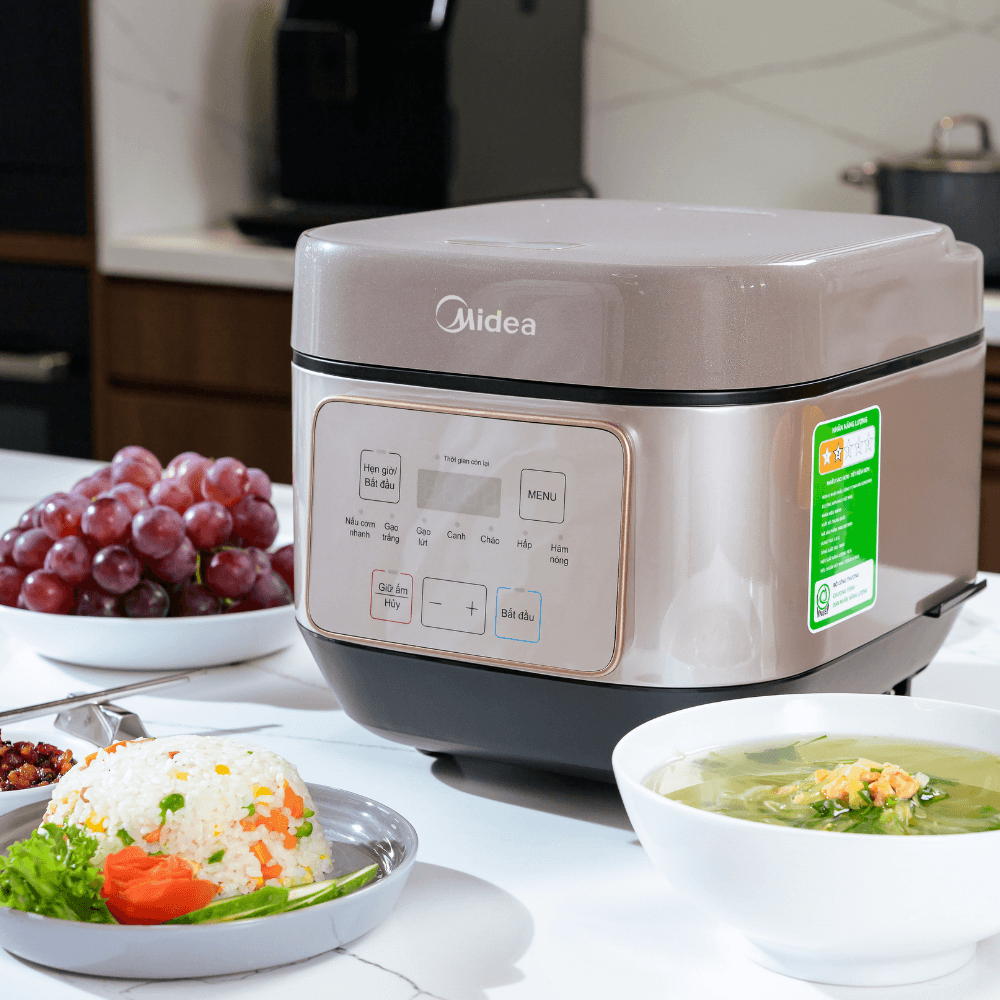 Nồi cơm điện MIDEA MRD180T1BDN dung tích 1,8L