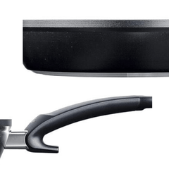 Chảo chống dính Fissler Ceratal Comfort màu đen 24/28 cm