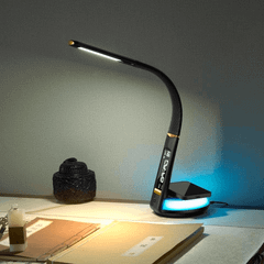 Đèn học cảm ứng tích hợp sạc không dây WILIT B22D màu đen