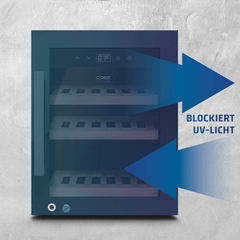 Tủ rượu vang CASO WineExclusive 12 - 716 12 chai