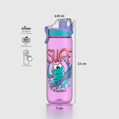 Bình nước trẻ em Tritan cao cấp Renga Trego 630ml - 912171 nhiều màu